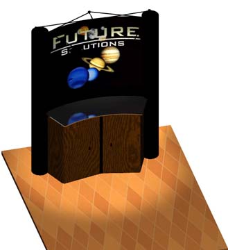 Alcove Counter Kits for Pop up Displays