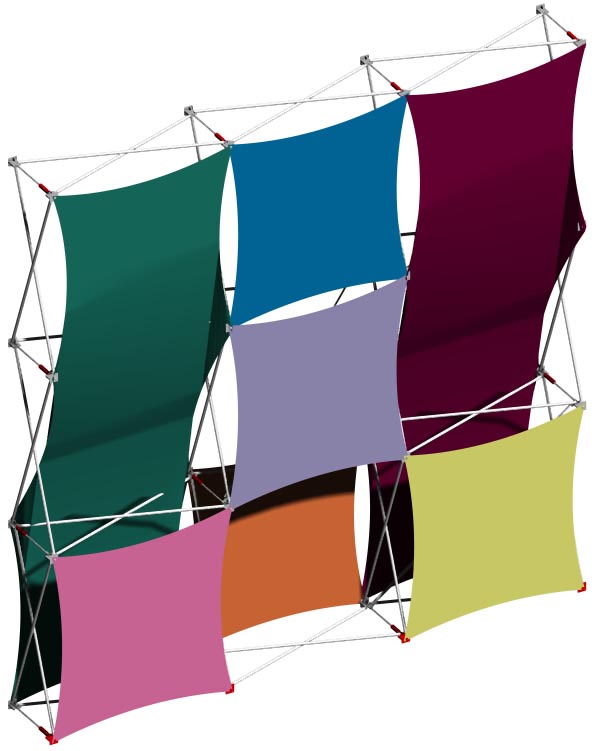 3x3 Xpressions Pop up Display Kit C