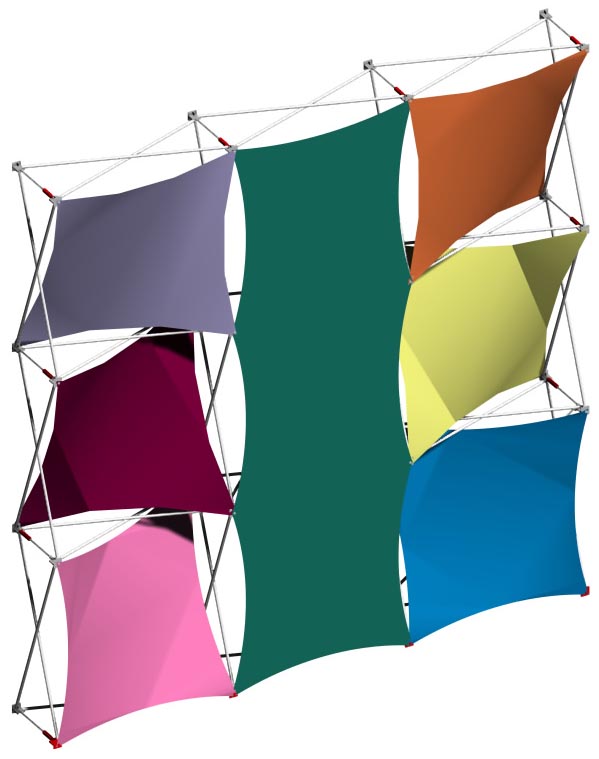 3x3 Xpressions Pop up Display Kit F