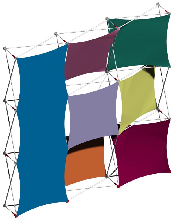 3x3 Xpressions Pop up Display Kit H