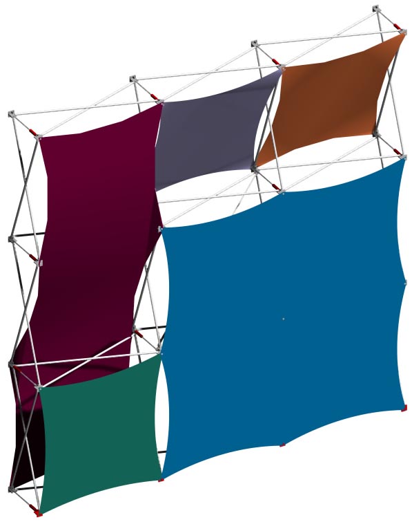 3x3 Xpressions Pop up Display Kit I