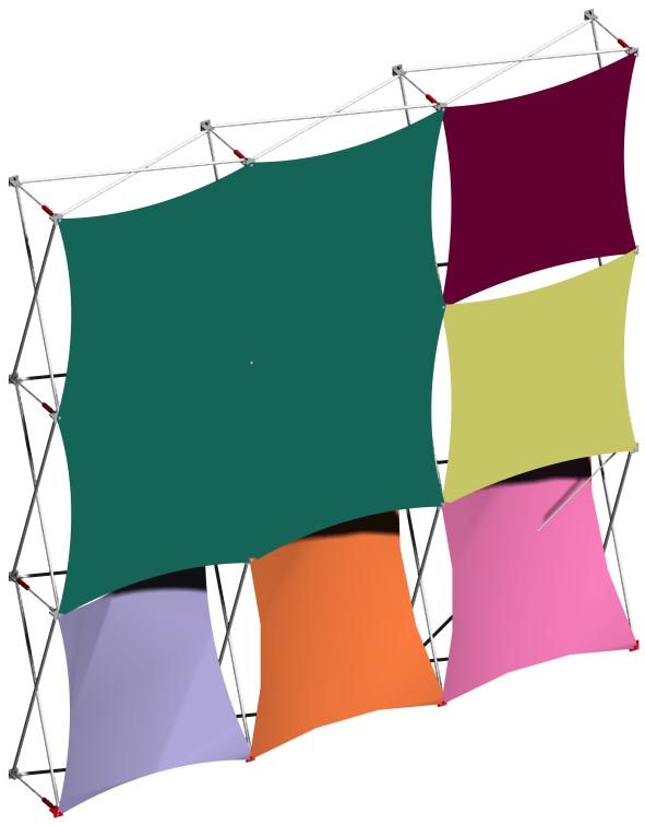 3x3 Xpressions Pop up Display Kit J